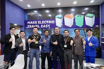 CHAM NEW ENERGY Attends PNE EXPO INDONESIA 2024, Making Green Mobility Simpler